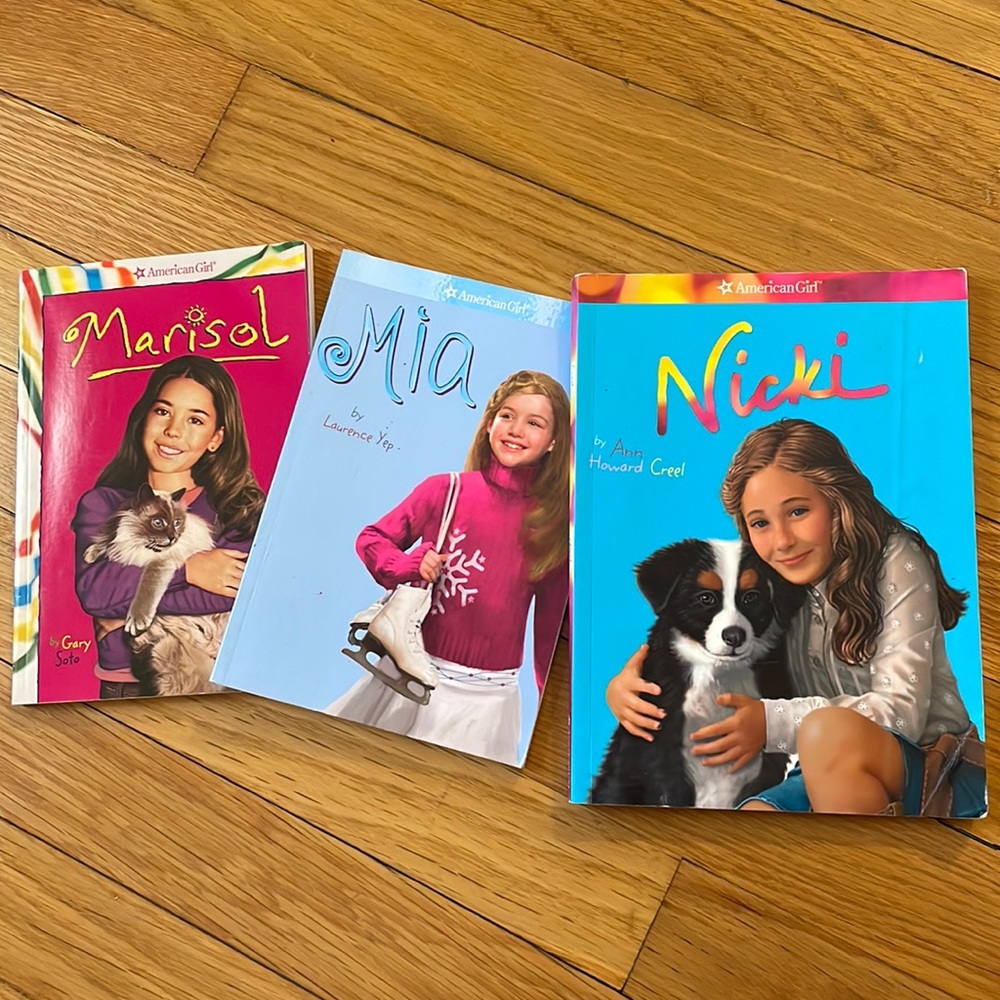 Three American Girl books
